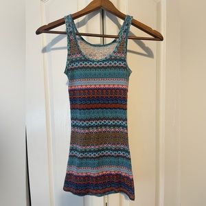 Pattern tank top